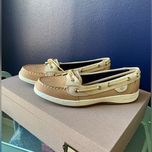 NWT NIB Sperry Topsider Angelfish Flat Boat Shoes 8.5 M Casual Loafers
